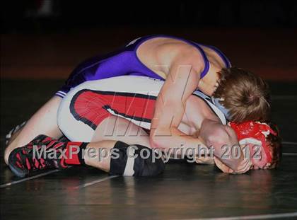 Thumbnail 2 in KSHSAA 4A State Wrestling Championships (1st Round) photogallery.