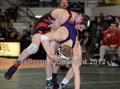Thumbnail 2 in KSHSAA 4A State Wrestling Championships (1st Round) photogallery.