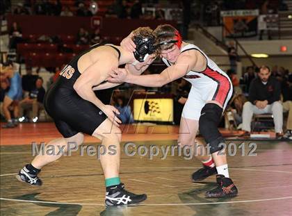 Thumbnail 2 in KSHSAA 4A State Wrestling Championships (1st Round) photogallery.