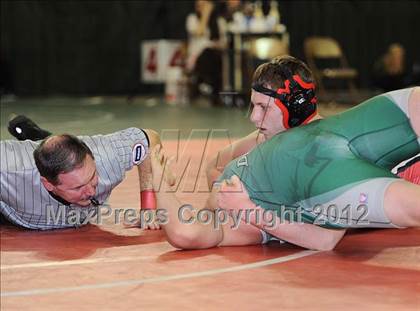 Thumbnail 3 in KSHSAA 4A State Wrestling Championships (1st Round) photogallery.