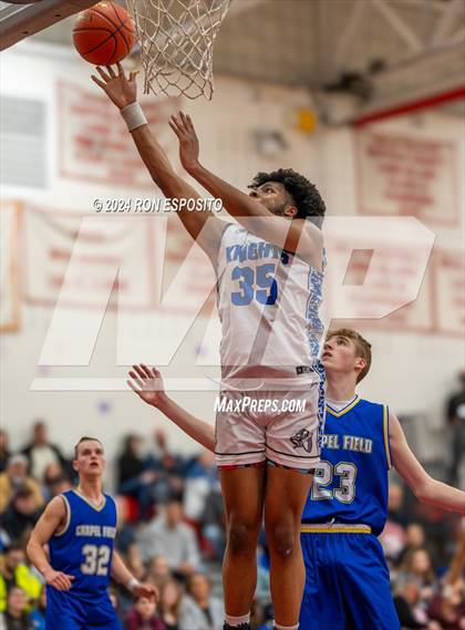 Thumbnail 1 in Chapel Field Christian vs. Smithtown Christian (NYSPHSAA Class D Regional Semifinal) photogallery.