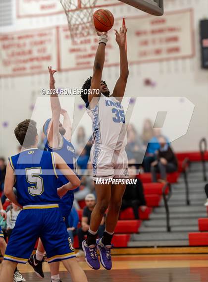 Thumbnail 2 in Chapel Field Christian vs. Smithtown Christian (NYSPHSAA Class D Regional Semifinal) photogallery.