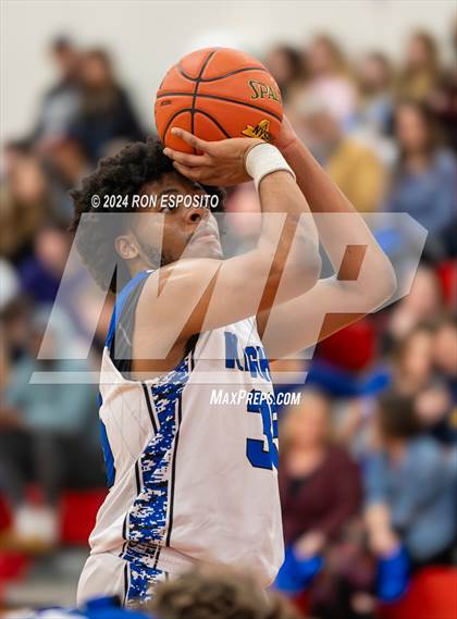 Thumbnail 3 in Chapel Field Christian vs. Smithtown Christian (NYSPHSAA Class D Regional Semifinal) photogallery.
