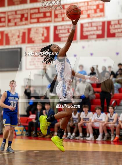 Thumbnail 2 in Chapel Field Christian vs. Smithtown Christian (NYSPHSAA Class D Regional Semifinal) photogallery.
