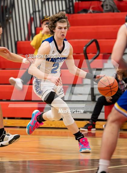 Thumbnail 2 in Chapel Field Christian vs. Smithtown Christian (NYSPHSAA Class D Regional Semifinal) photogallery.
