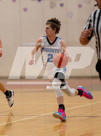 Thumbnail 2 in Chapel Field Christian vs. Smithtown Christian (NYSPHSAA Class D Regional Semifinal) photogallery.