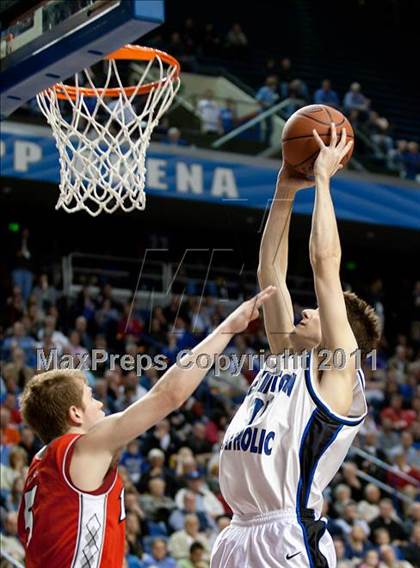 Thumbnail 3 in Lexington Catholic vs. Dixie Heights (KHSAA Sweet 16) photogallery.
