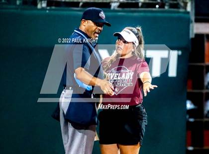 Thumbnail 2 in Crawford vs. Lovelady (UIL 2A State Championship game) photogallery.