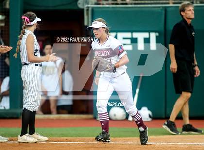 Thumbnail 3 in Crawford vs. Lovelady (UIL 2A State Championship game) photogallery.
