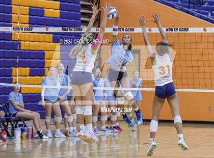 Thumbnail 3 in Pope vs. North Cobb (Cobb County Tournament) photogallery.
