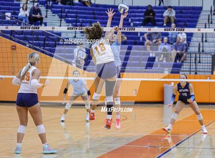 Thumbnail 2 in Pope vs. North Cobb (Cobb County Tournament) photogallery.
