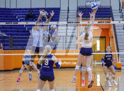 Thumbnail 1 in Pope vs. North Cobb (Cobb County Tournament) photogallery.