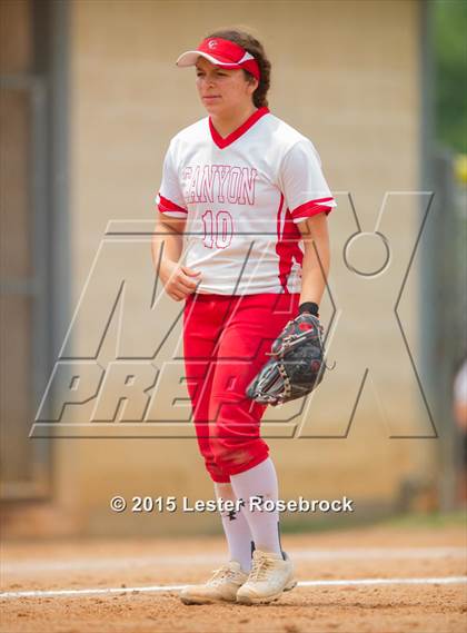Thumbnail 3 in Brandeis vs. Canyon (6A Area playoffs) photogallery.