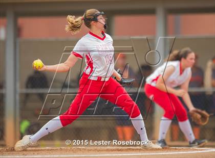Thumbnail 3 in Brandeis vs. Canyon (6A Area playoffs) photogallery.