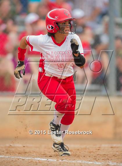 Thumbnail 1 in Brandeis vs. Canyon (6A Area playoffs) photogallery.