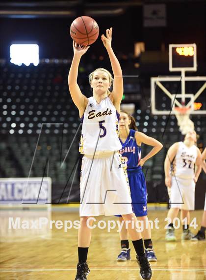 Thumbnail 1 in Eads vs. Briggsdale (CHSAA 1A Consolation) photogallery.