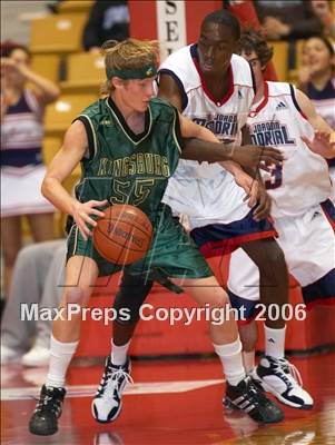 Thumbnail 3 in Kingsburg vs San Joaquin Memorial (CS D4 Final) photogallery.