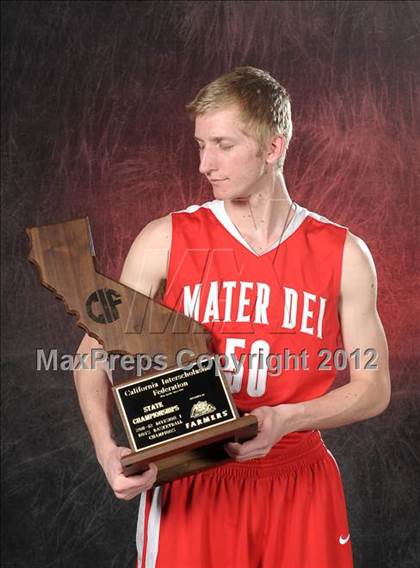 Thumbnail 2 in Mater Dei (CIF State D1 Award Photos) photogallery.