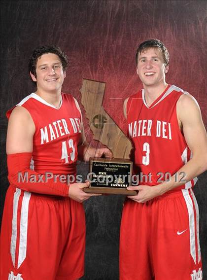 Thumbnail 1 in Mater Dei (CIF State D1 Award Photos) photogallery.