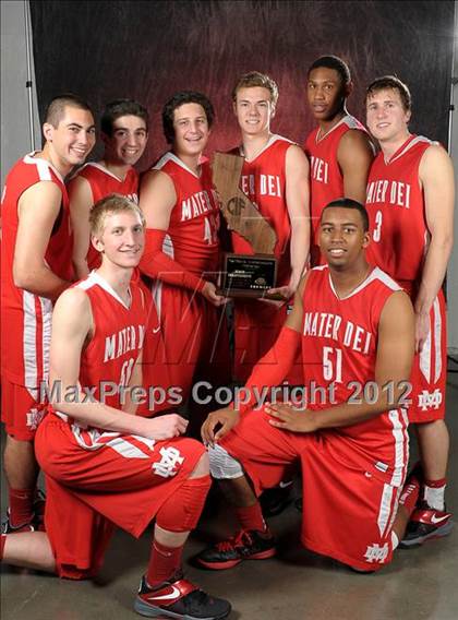 Thumbnail 3 in Mater Dei (CIF State D1 Award Photos) photogallery.