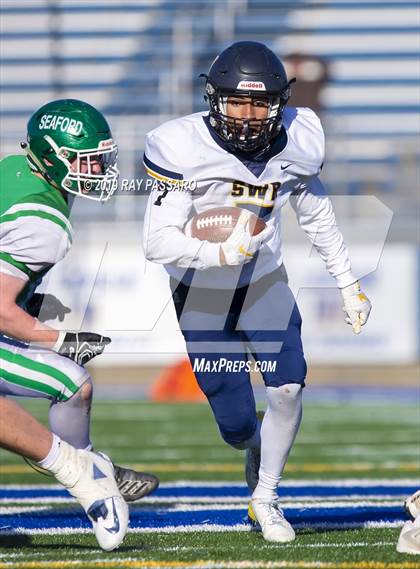 Thumbnail 1 in Seaford vs. Shoreham-Wading River (Long Island Division IV Championship) photogallery.