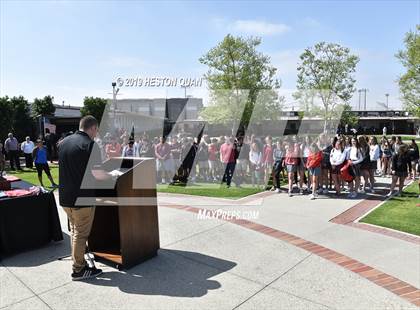 Thumbnail 1 in Mater Dei Girls Volleyball (Tour of Champions) photogallery.