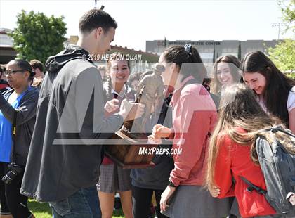 Thumbnail 1 in Mater Dei Girls Volleyball (Tour of Champions) photogallery.