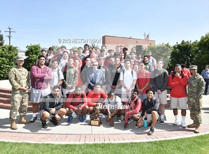 Thumbnail 2 in Mater Dei Girls Volleyball (Tour of Champions) photogallery.