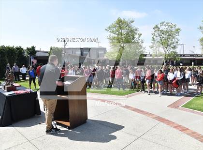 Thumbnail 3 in Mater Dei Girls Volleyball (Tour of Champions) photogallery.