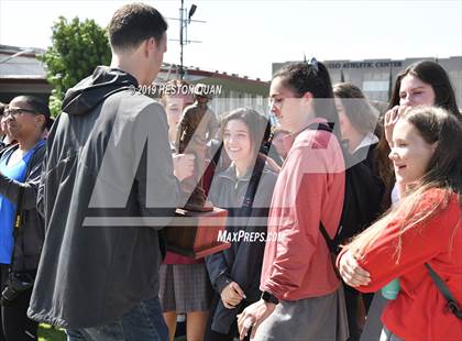 Thumbnail 3 in Mater Dei Girls Volleyball (Tour of Champions) photogallery.