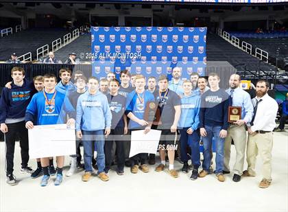Thumbnail 1 in NCHSAA Wrestling Championships (Parade and Awards) photogallery.