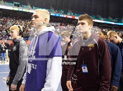 Thumbnail 3 in NCHSAA Wrestling Championships (Parade and Awards) photogallery.
