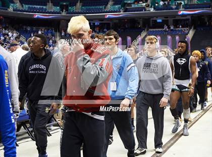 Thumbnail 1 in NCHSAA Wrestling Championships (Parade and Awards) photogallery.