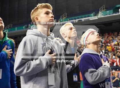 Thumbnail 1 in NCHSAA Wrestling Championships (Parade and Awards) photogallery.