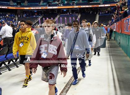 Thumbnail 2 in NCHSAA Wrestling Championships (Parade and Awards) photogallery.