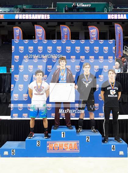 Thumbnail 1 in NCHSAA Wrestling Championships (Parade and Awards) photogallery.