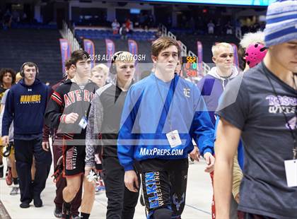 Thumbnail 1 in NCHSAA Wrestling Championships (Parade and Awards) photogallery.