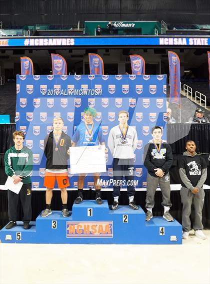 Thumbnail 2 in NCHSAA Wrestling Championships (Parade and Awards) photogallery.