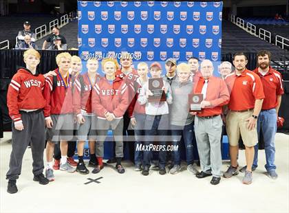 Thumbnail 3 in NCHSAA Wrestling Championships (Parade and Awards) photogallery.