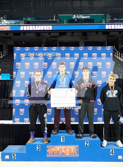 Thumbnail 3 in NCHSAA Wrestling Championships (Parade and Awards) photogallery.