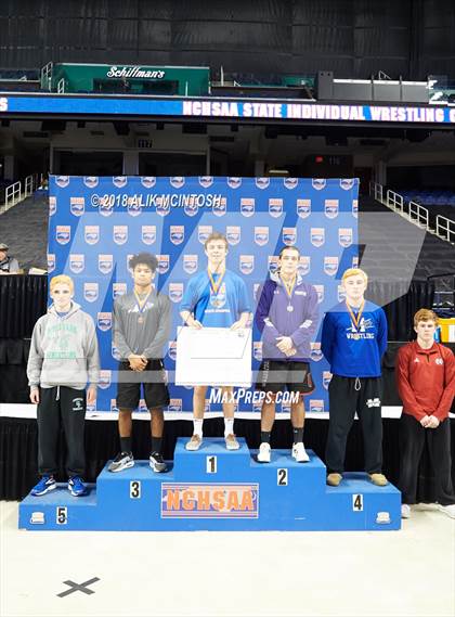 Thumbnail 3 in NCHSAA Wrestling Championships (Parade and Awards) photogallery.