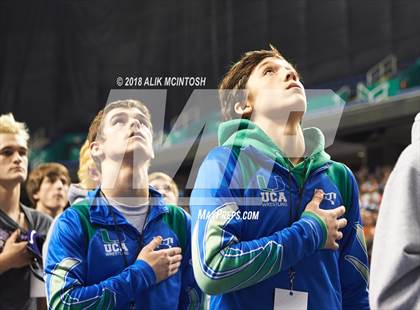 Thumbnail 1 in NCHSAA Wrestling Championships (Parade and Awards) photogallery.