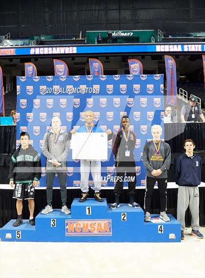 Thumbnail 2 in NCHSAA Wrestling Championships (Parade and Awards) photogallery.