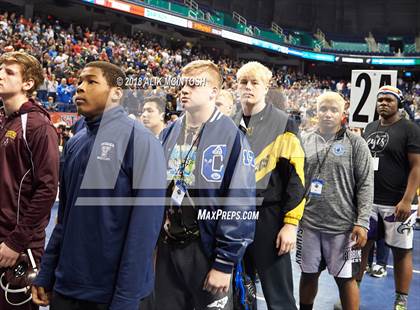 Thumbnail 1 in NCHSAA Wrestling Championships (Parade and Awards) photogallery.