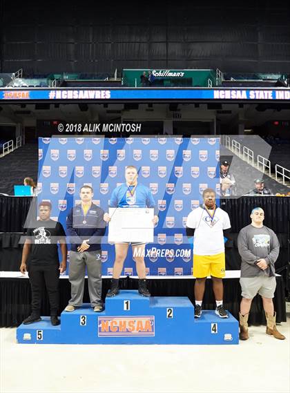 Thumbnail 1 in NCHSAA Wrestling Championships (Parade and Awards) photogallery.