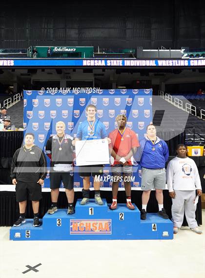 Thumbnail 3 in NCHSAA Wrestling Championships (Parade and Awards) photogallery.