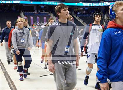 Thumbnail 3 in NCHSAA Wrestling Championships (Parade and Awards) photogallery.