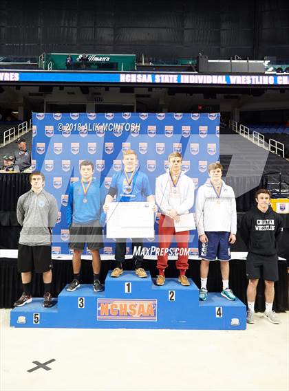 Thumbnail 3 in NCHSAA Wrestling Championships (Parade and Awards) photogallery.