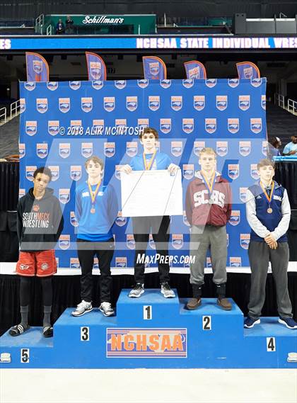 Thumbnail 3 in NCHSAA Wrestling Championships (Parade and Awards) photogallery.