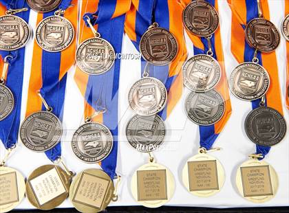 Thumbnail 2 in NCHSAA Wrestling Championships (Parade and Awards) photogallery.